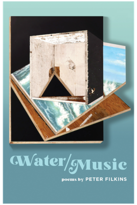 Jacket cover for Water/Music by Peter Filkins